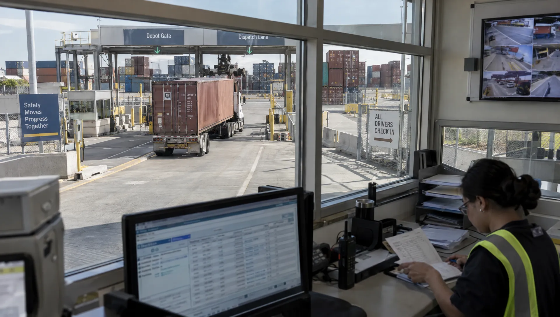 Container Haulage Street Turns Without Custody Gaps