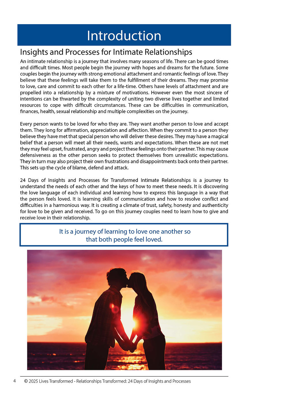 Thumbnail: Relationships Transformed - 24 Days of Insights and Processes