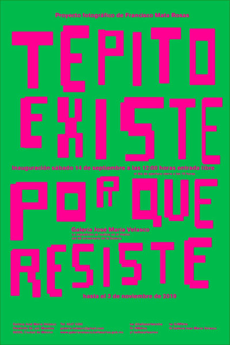 Expo de fotografía - Tepito existe porque resiste