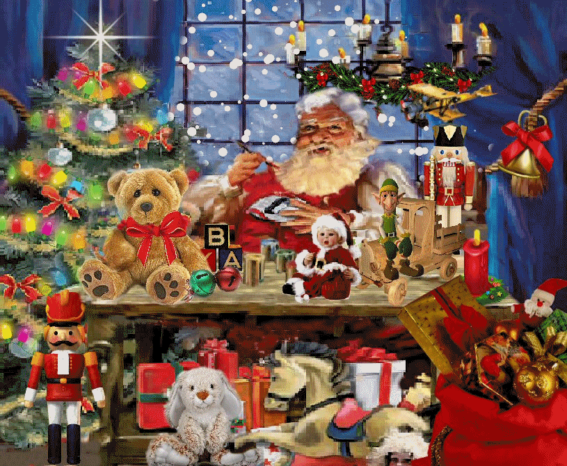 Santa's Work Table