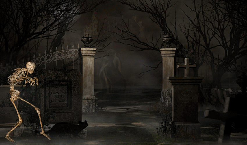 Busy Cemetery