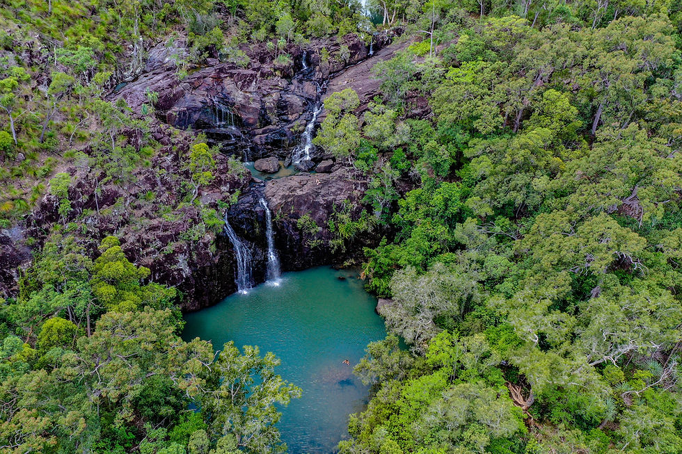 Cedar Creek Falls Aerial