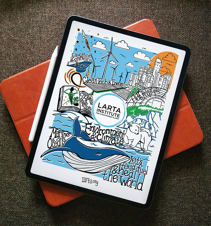 custom illustration for nonprofit