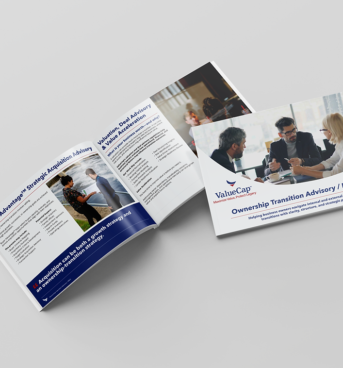 brochure design and layout for small business