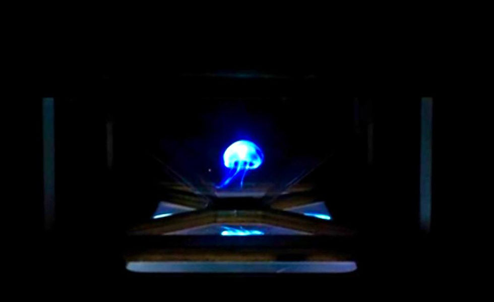 Thumbnail: 3D Hologram box -  3D projection for Smart phones STEM Science Kit Toy
