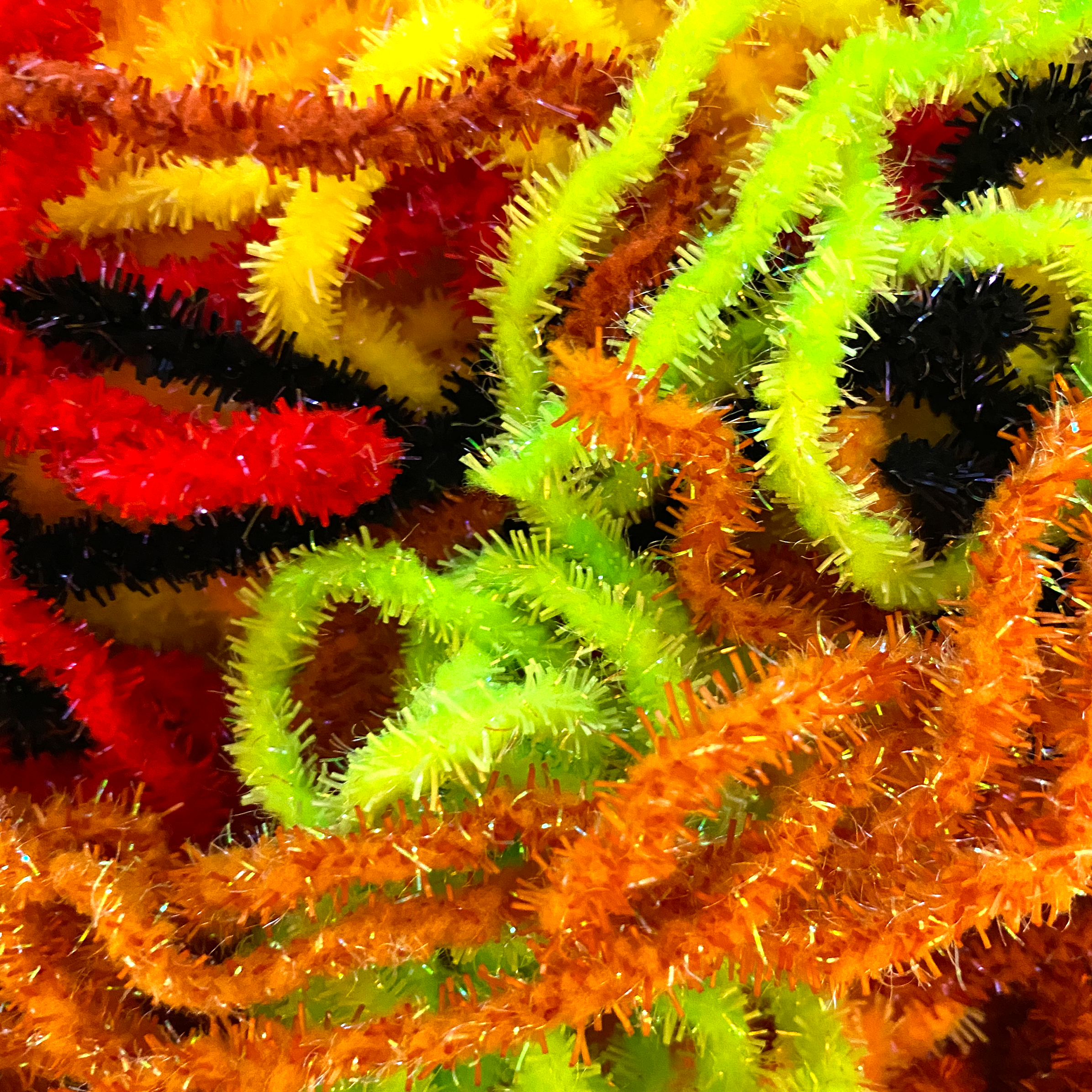 The Red Fleck Caterpillar