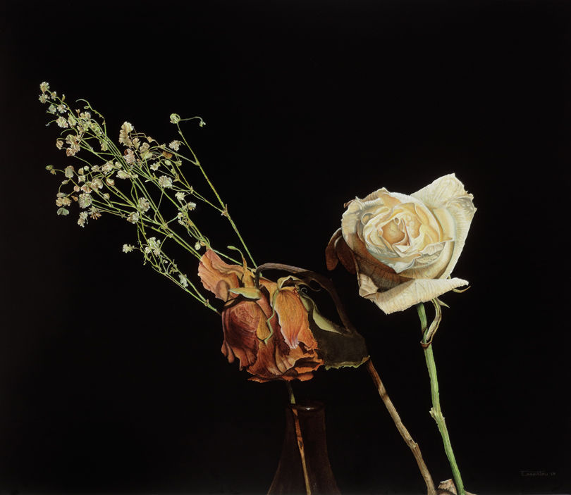 Roses and Babies Breath - Ian Livingston