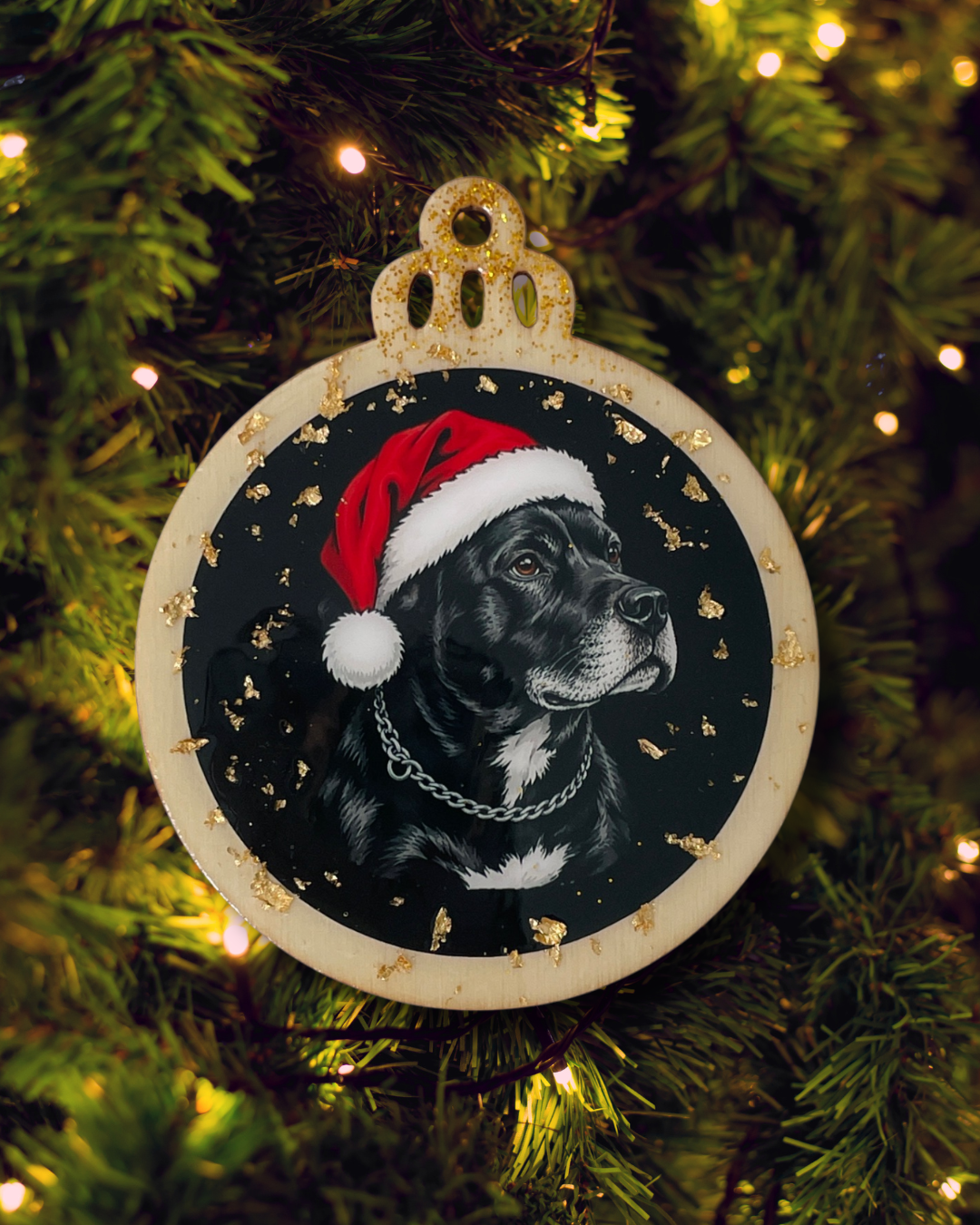 Weihnachtsanhänger Holz