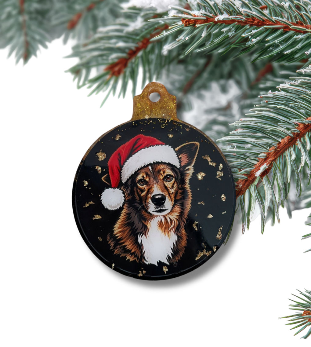 Weihnachtsanhänger Harz