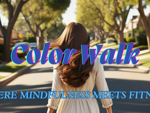 Woman taking a walk