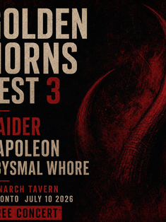 A Completely Free Metal Concert: Toronto's Napoleon Part of Golden Horns 3