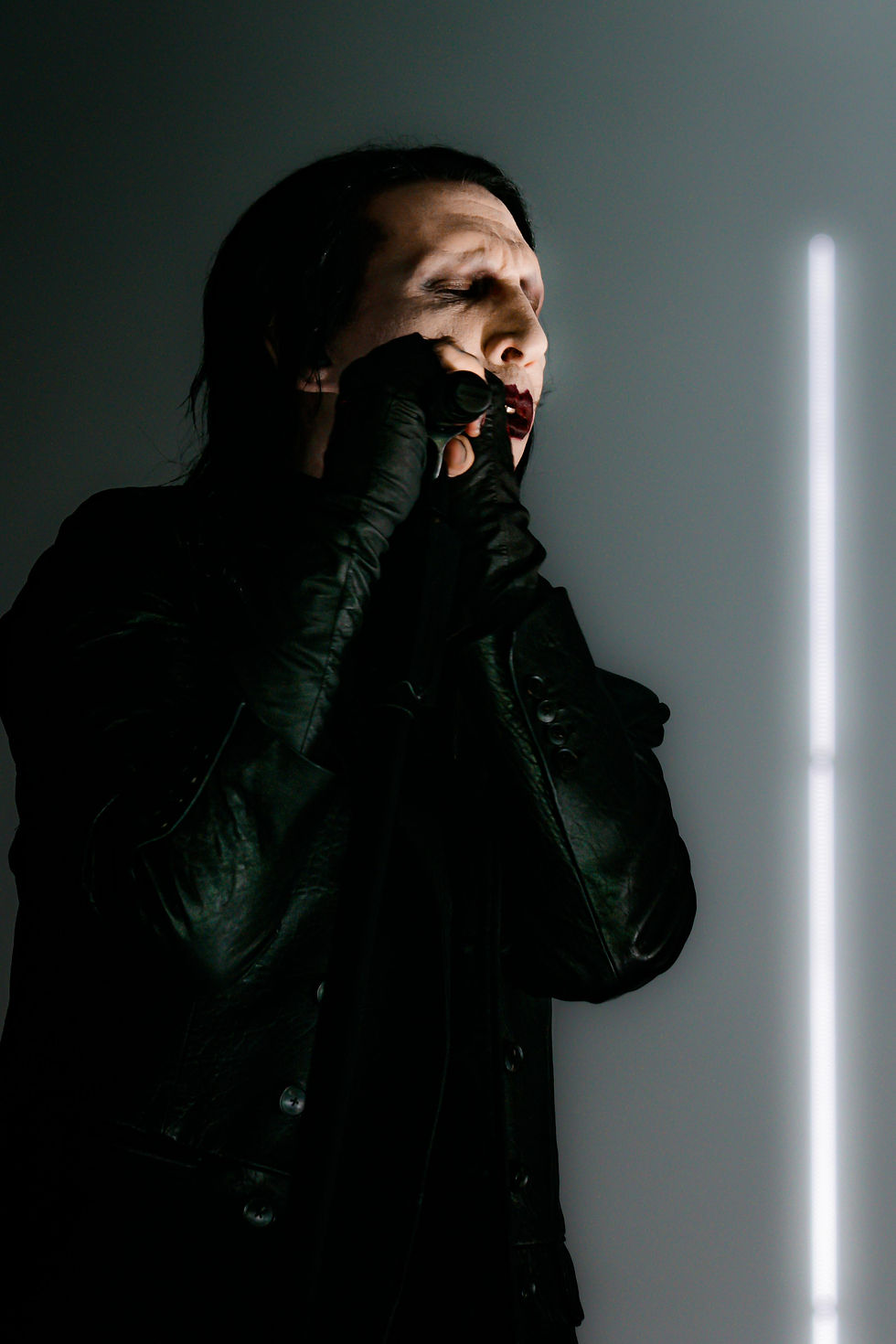 Marin Manson performs live in Toronto. Photo By: Jay Broderick