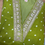 Thumbnail: Lime green bandhani muslin silk straight suit! Size 44