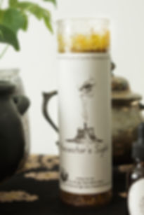 Ancestor's Sight Dressed Candle