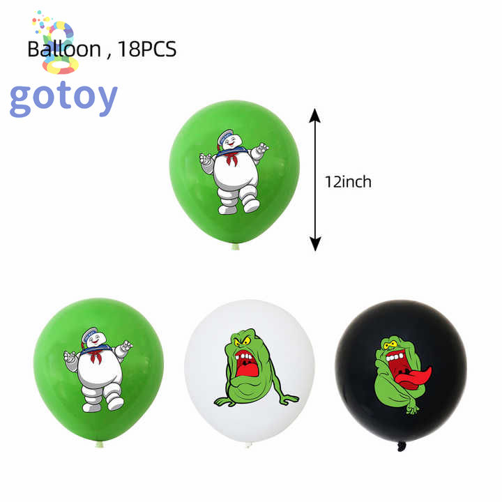 Thumbnail: Ghostbusters Party Supplies for Kids’ Birthday balloon set