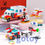Thumbnail: 122pcs 6 in 1 mini Carousel Building Blocks Compatible with Lego Party F