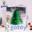 Thumbnail: 3D Pop-Up Christmas Greeting Card with Crystal Christmas Tree