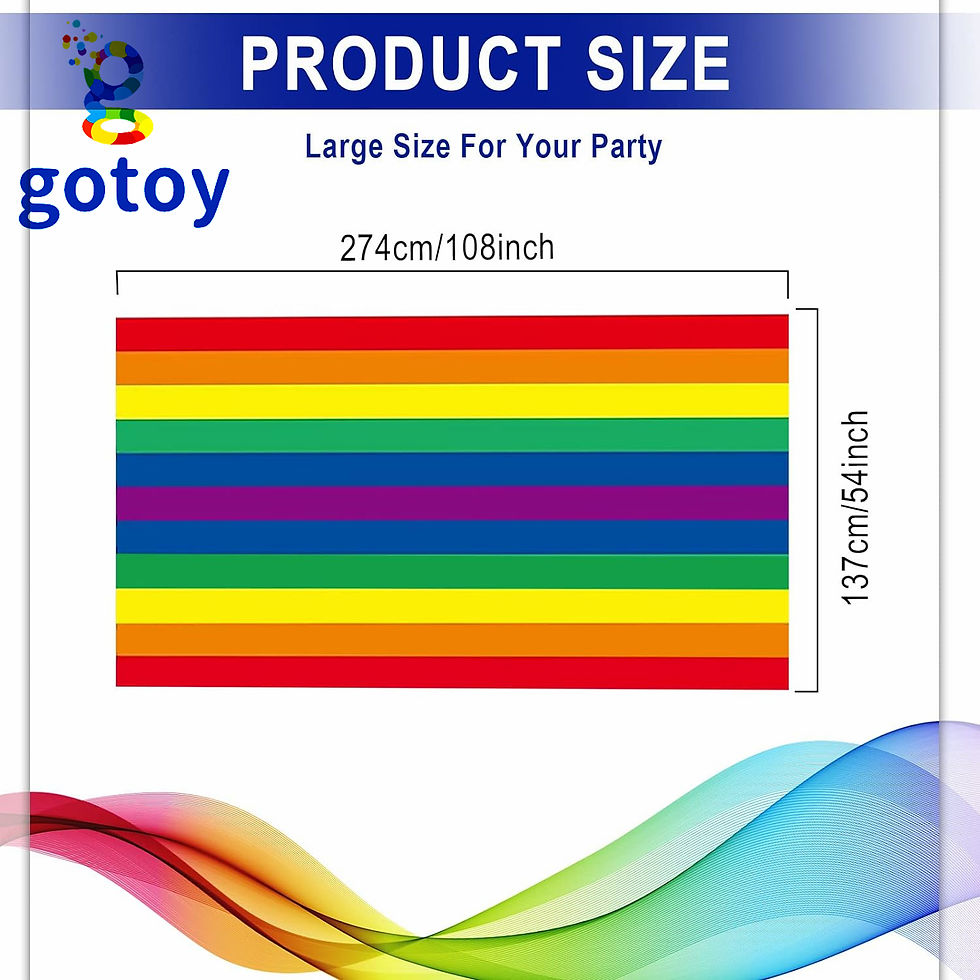 Thumbnail: Large Rainbow  Party Supplies Table Cover 137*274 cm