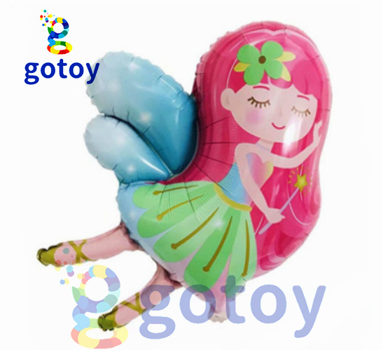 Flower Fairy Foil Balloon Display (Air Filled and Helium)