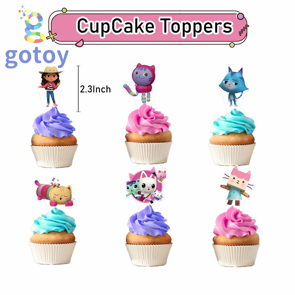 Thumbnail: Gabby's Dollhouse Birthday Party Supplies balloon set