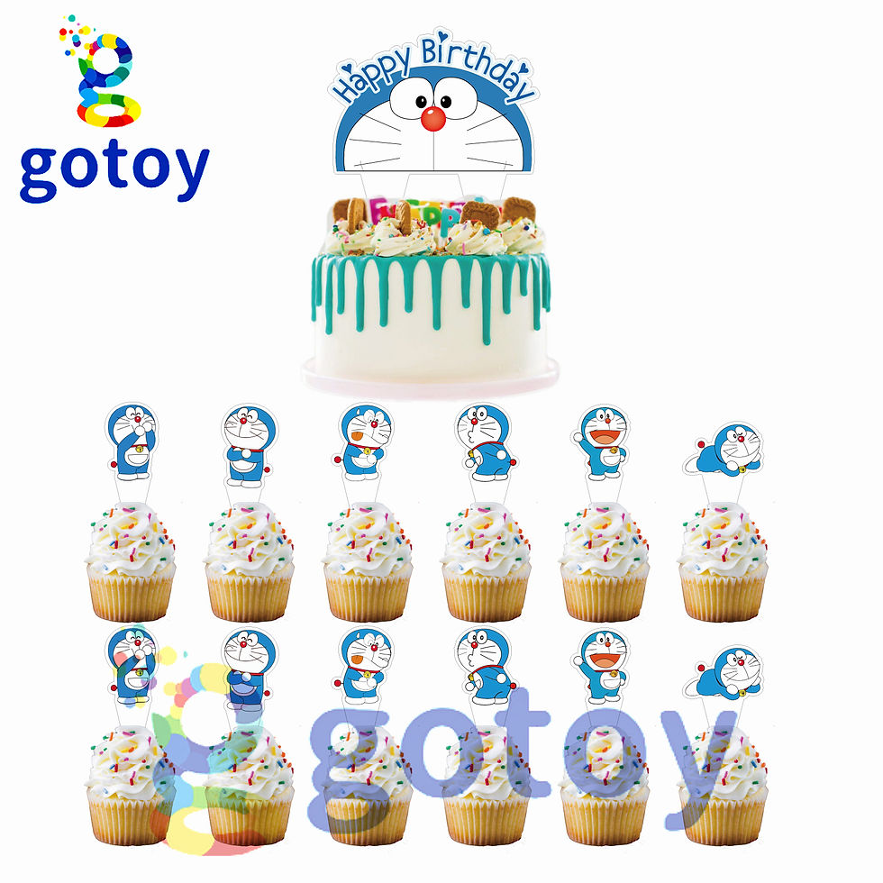 Thumbnail: Doraemon Party Supplies for Kids’ Birthday balloon set