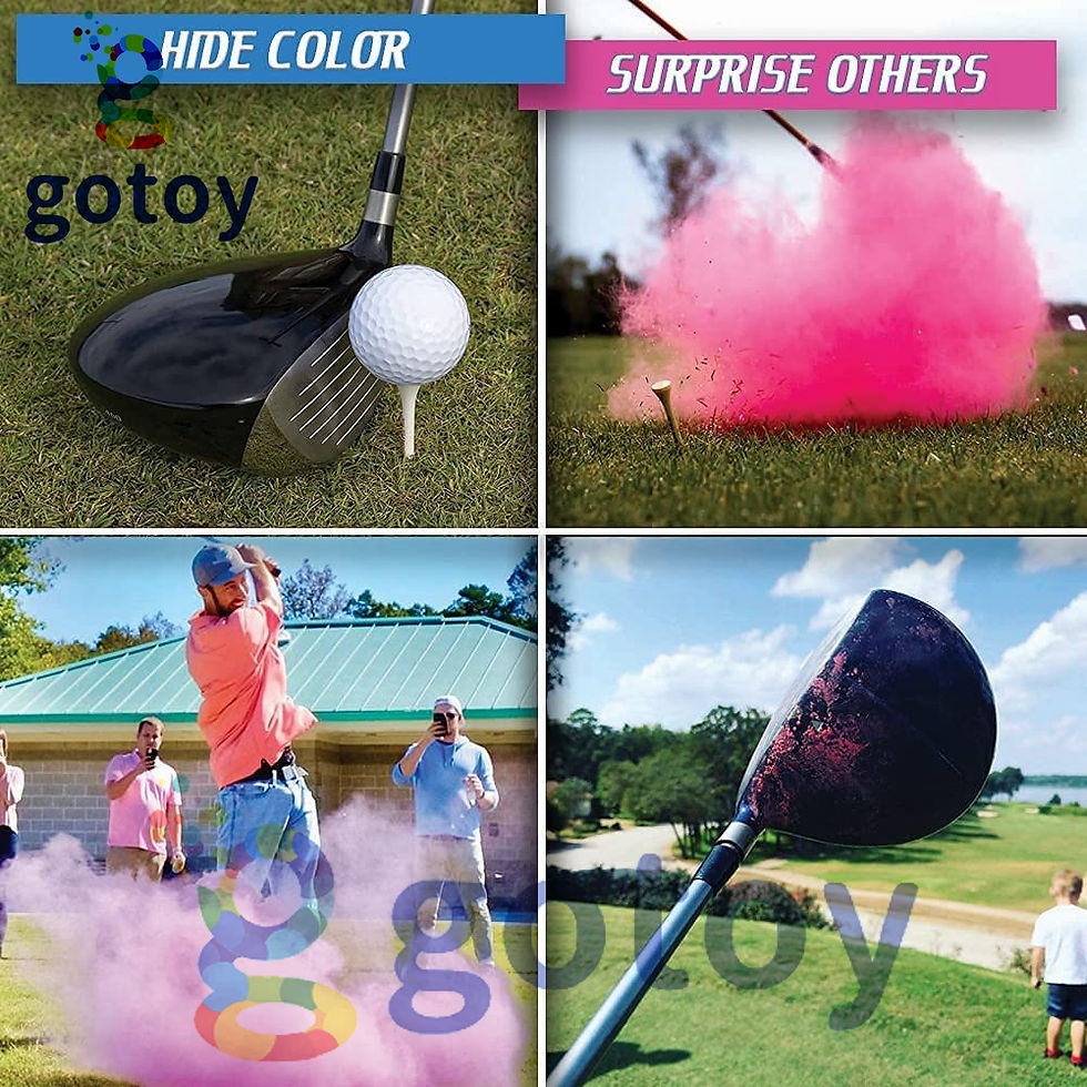 Thumbnail: Gender Reveal Golf Ball (1 Pink Ball And 1 Blue Ball, 2 Golf Tees) Baby Show