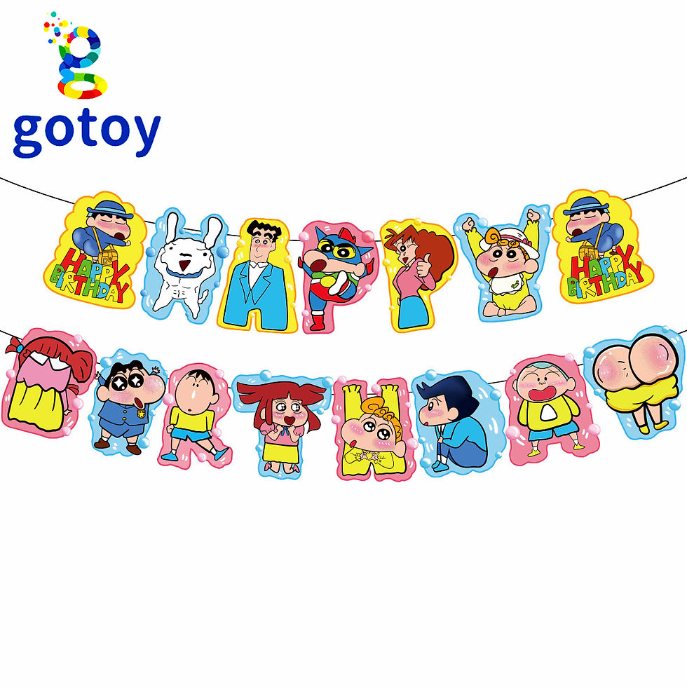 Thumbnail: Crayon Shin-chan Birthday Party Supplies balloon set
