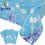 Thumbnail: Snow Princess Castle Party Supplies Table Cover 137*274 cm
