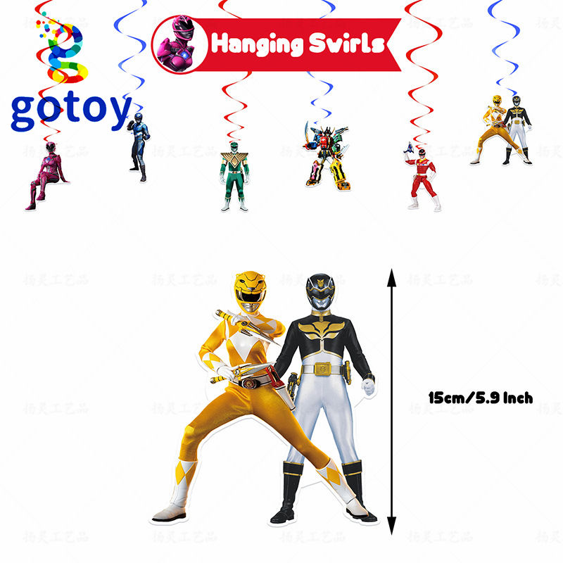 Thumbnail: POWER RANGERS Party Supplies for Kids’ Birthday balloon set