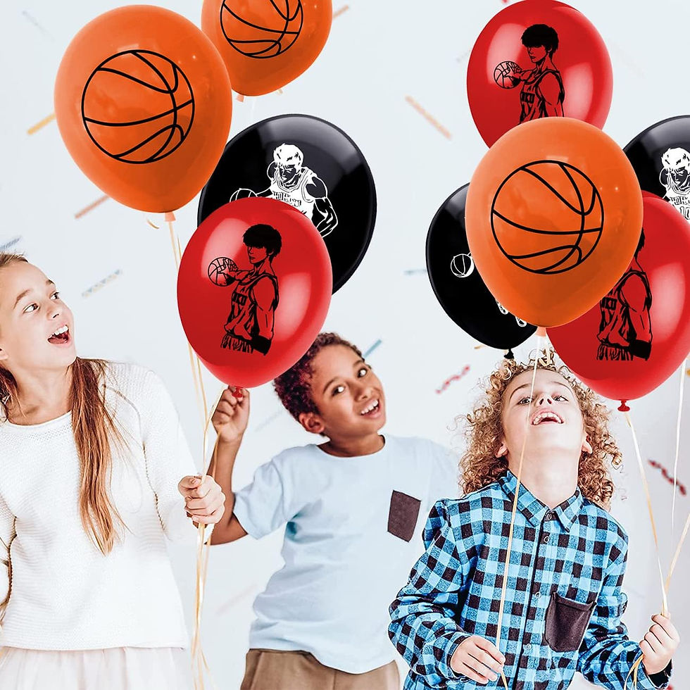 Thumbnail: SLAM DUNK Party Supplies for Kids’ Birthday balloon set