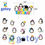 Thumbnail: penguin Happy Birthday Party Supplies balloon set