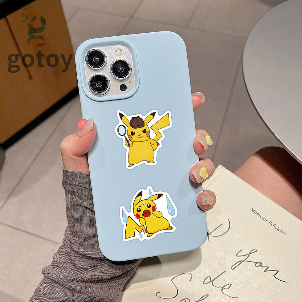 Thumbnail: 60Pcs  Pokemon go Pikachu Stickers Funny Stickers Party Decorations gift