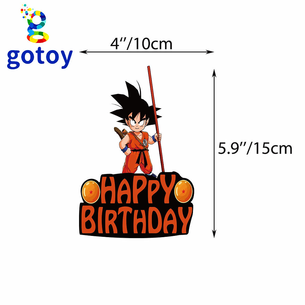 Thumbnail: Dragon Ball Party Supplies for Kids’ Birthday balloon set