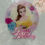 Thumbnail: Princess Belle Happy Birthday acrylic cake topper Design