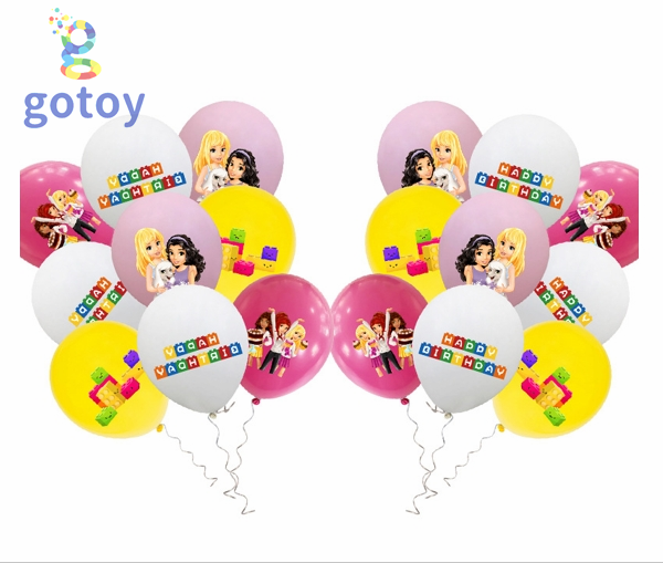 Thumbnail: Building block Birthday Party Supplies balloon set