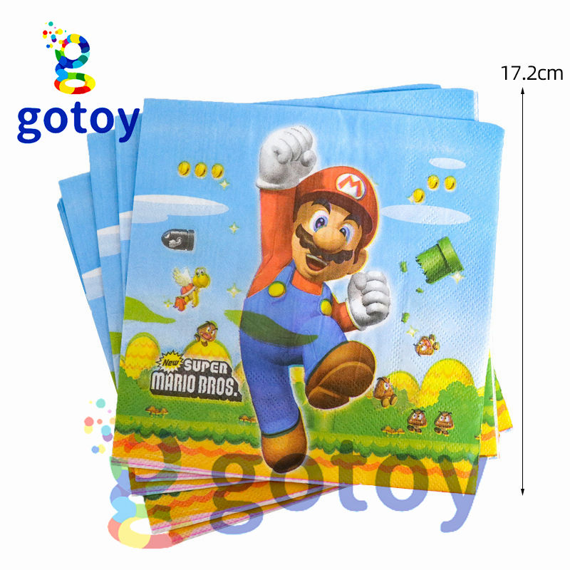 Thumbnail: 105 Super mario Birthday Party Supplies Party Tableware