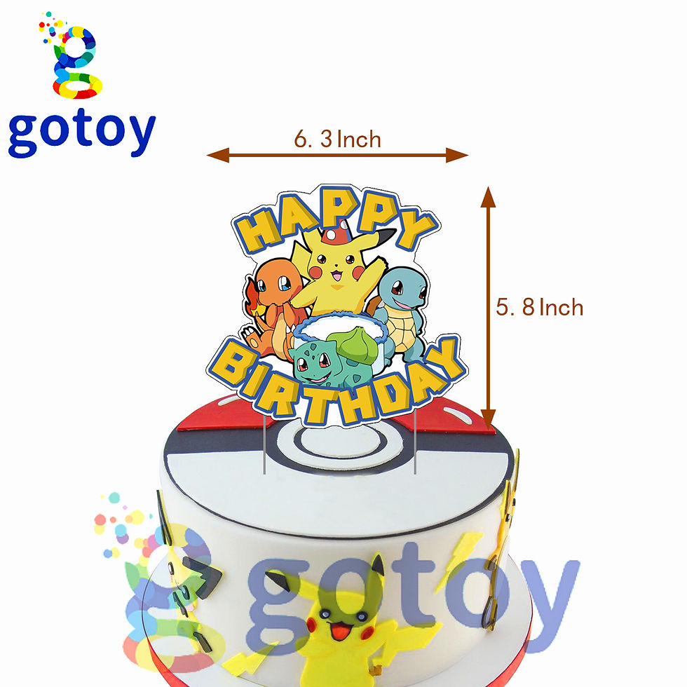 Thumbnail: Pokemon Monster Birthday Party Supplies balloon set