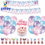Thumbnail: Pink Cute Butterfly Birthday Party Supplies balloon set