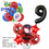 Thumbnail: 18pcs Spidey spider Happy birthday party decorations balloon