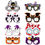 Thumbnail: 8pcs Halloween Birthday Party Decorative Glasses Party Supplie