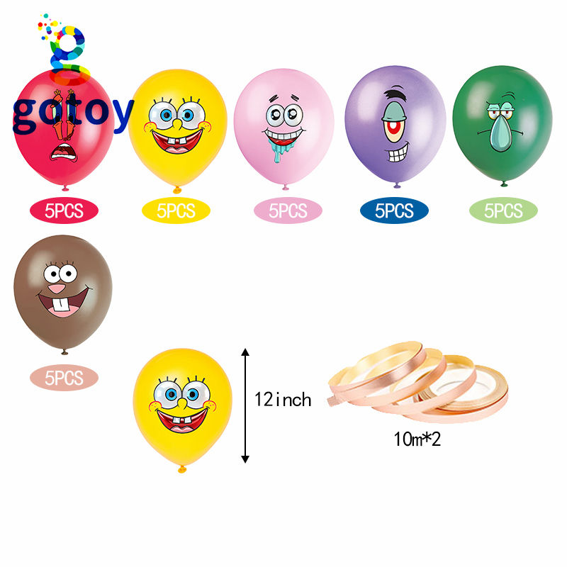 Thumbnail: Spongebob Birthday Party Supplies balloon set