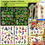 Thumbnail: Super Mario Temporary Tattoos for Kids Girls 4 Sheets Cartoon