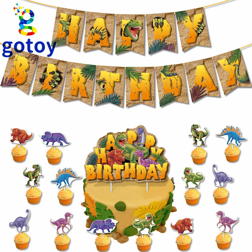 Thumbnail: dinosaur jurassic worldHappy Birthday Party Supplies balloon set