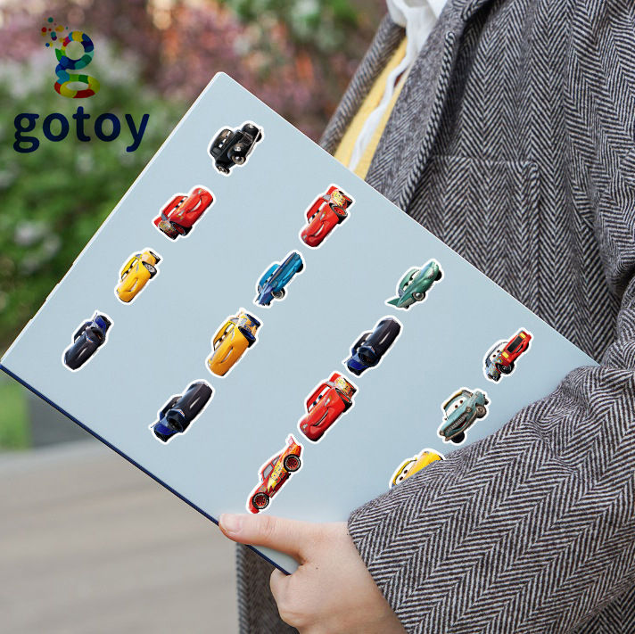 Thumbnail: 50pcs Cute Racing Car Stickers Funny Stickers Party Decorations gift