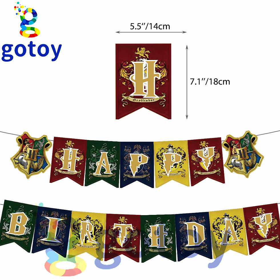 Thumbnail: Harry Potter Party Supplies balloon set