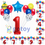 Thumbnail: 10pcs Dog Pet Paw Patrol Number Balloon Set