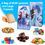 Thumbnail: 12Pcs Frozen Paper Gift Bag Candy Bags Birthday Supplies