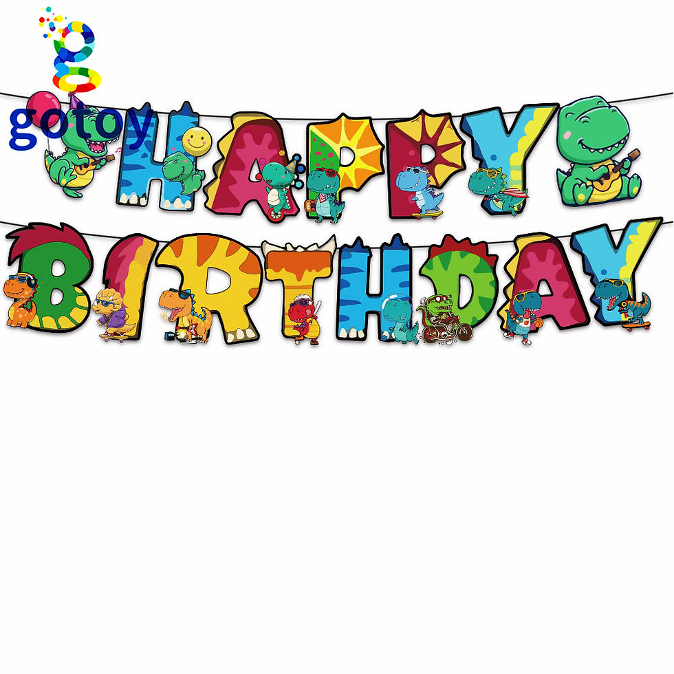 Thumbnail: Dinosaur jurassic world Happy Birthday Party Supplies balloon set