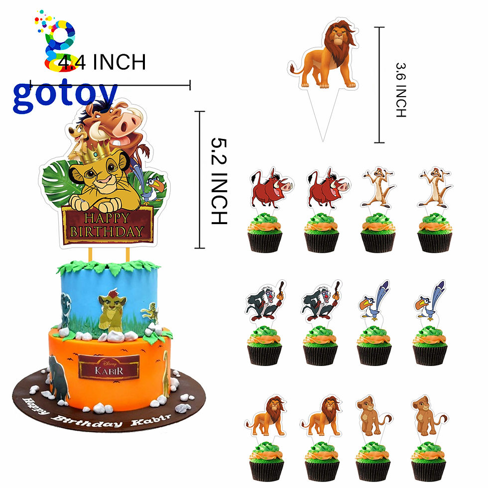 Thumbnail: Lion King Birthday Party Supplies balloon set