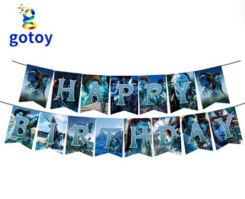 Avatar happy birthday paper banner | Nzgotoy